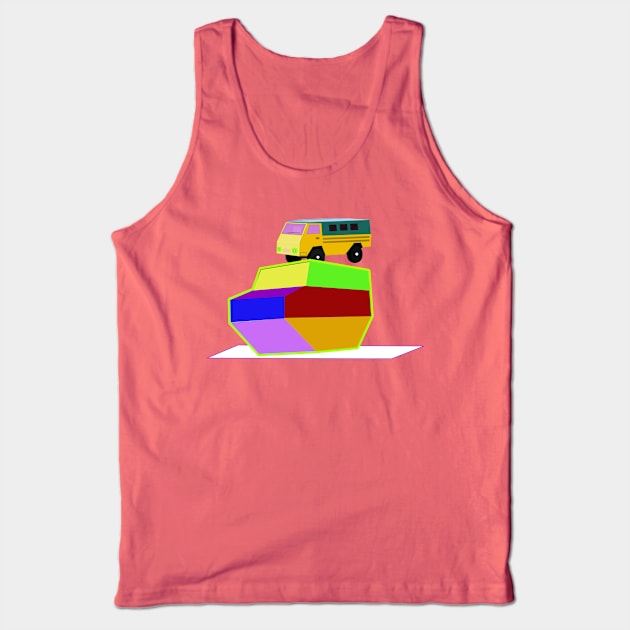 truck and rock Tank Top by momomoma